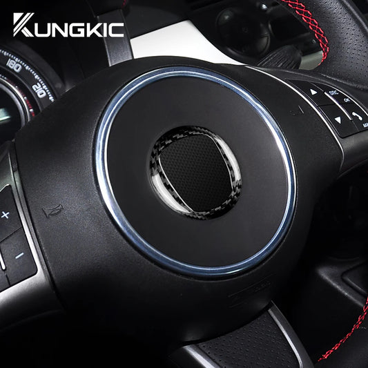 Real Hard Carbon Fiber Sticker For Fiat 500 Abarth 595 695 2008 2009 2010 2011 2012-2022 2023 Car Interior Carbon Accessories - detail view