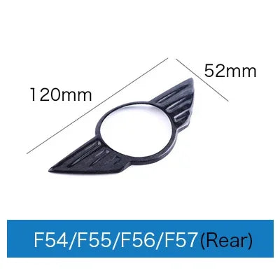 Car Front Hood Rear Trunk Logo Badge Emblem Sticker Carbon Fiber for Mini Cooper F54 F55 F56 F60 R55 R56 R57 R60 R61 Countryman - detail view 10