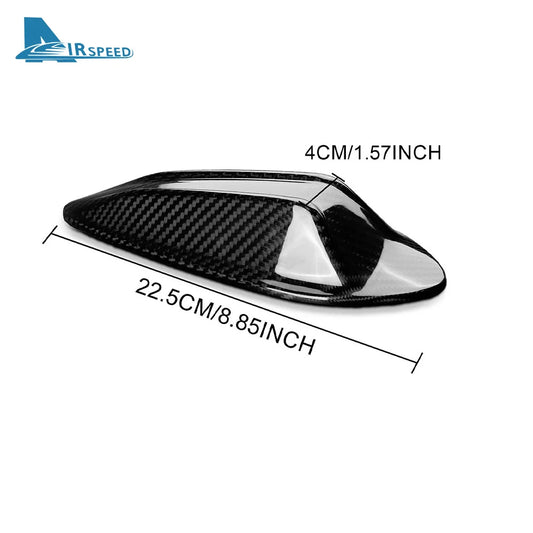 AIRSPEED for BMW G20 M3 G80 2023 2024 Car Roof Shark Fin Antenna for G20 G80 Cover Real Carbon Fiber