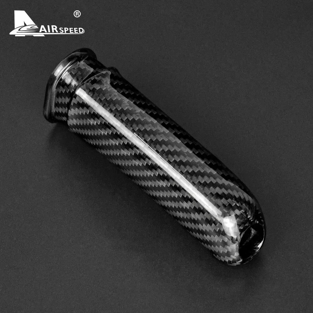 Hard Dry Carbon Fiber For Ford Ranger 2000 2001-2011 2012 2013 2014 2015 2016 2017 2018 2019 Car Replace Handbrake Grips Cover - detail view 4