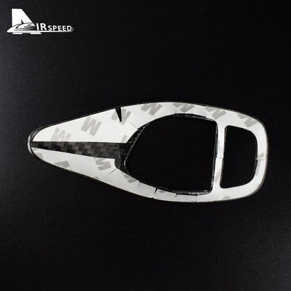 Closed Style Gear Shift Knob Black Dry Carbon For BMW F30 Series Universal - detail view 10