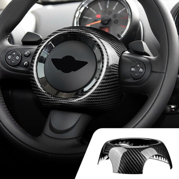 Horn Pad Center Cover Dry Carbon For MINI R50 R52 R53 R56 R57 R58 R59 R60