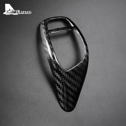 Closed Style Gear Shift Knob Black Dry Carbon For BMW F30 Series Universal - detail view 9